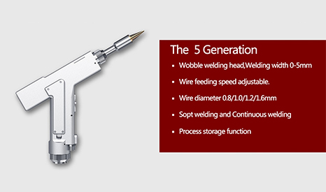 PES-20S Handheld Fiber lasder Wobble Welding Head