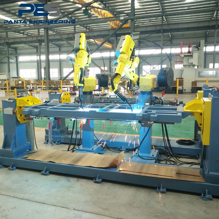 Common sensors for welding robots